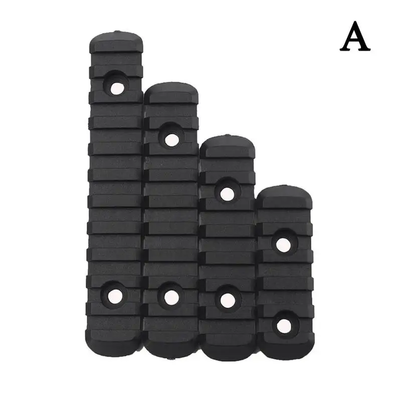 A 4 шт. тактический страйкбол полимерный Пикатинни М-Лок для Moe Handguard лазерный прицел охотничьи аксессуары - Цвет: A