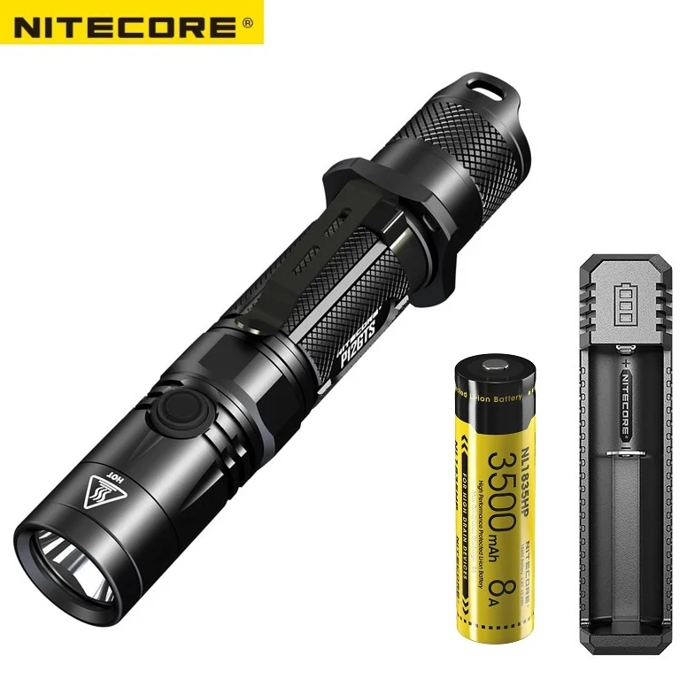 NITECORE P12GTS Cree XHP35 HD светодиодный 1800 люмен уличный тактический фонарик | Лампы и