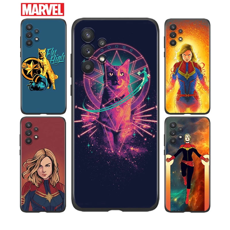 

Captain Marvel For Samsung A91 A72 A71 A52 A51 A42 A41 A32 A31 A22 A21S A12 A11 A03 A02S A01 4G 5G Phone Case