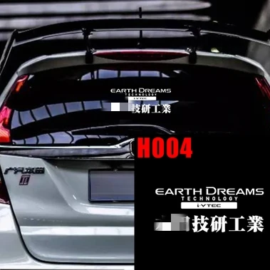 Японская автомобильная наклейка на заднее стекло для FD2 JDM KANJOSTYLE Осака петля KANKPSTYLE JS Racing GK5 - Название цвета: 004 250x105mm
