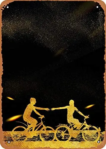 

Metal Sign - Bicycle Bike Plates Bicycle Bike Riders - 8 x 12 Vintage Look Tin Sign