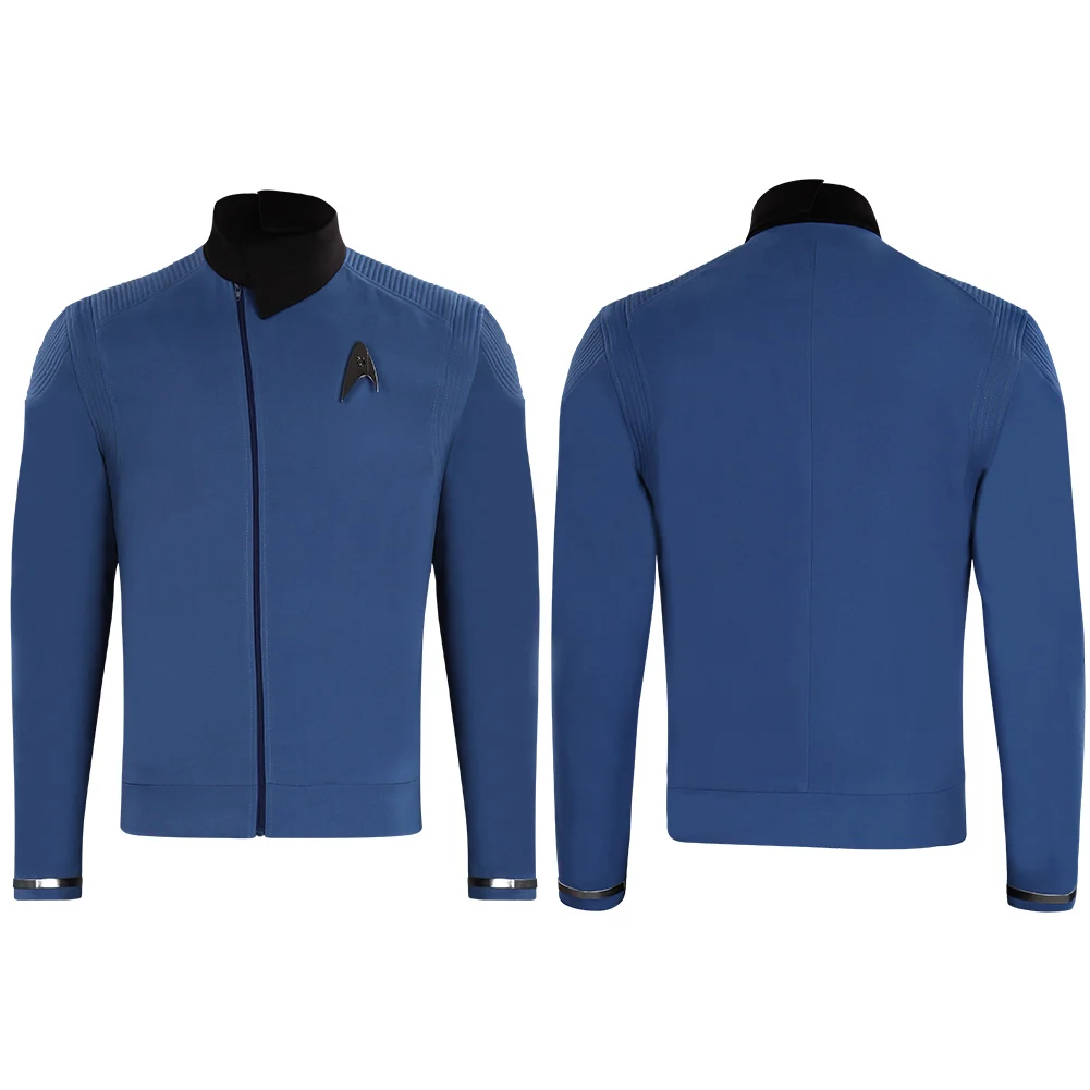Костюм для косплея Звёздный путь странные новые миры 2022 костюм Spock пальто