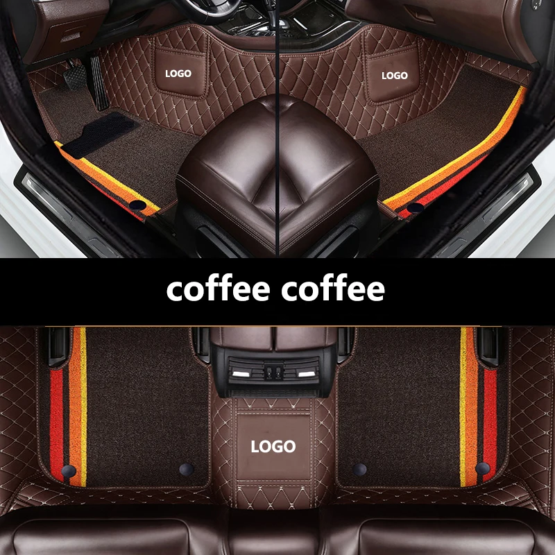 

kalaisike Custom car floor mats for Smart forfour fortwo auto styling accessories car floor mat