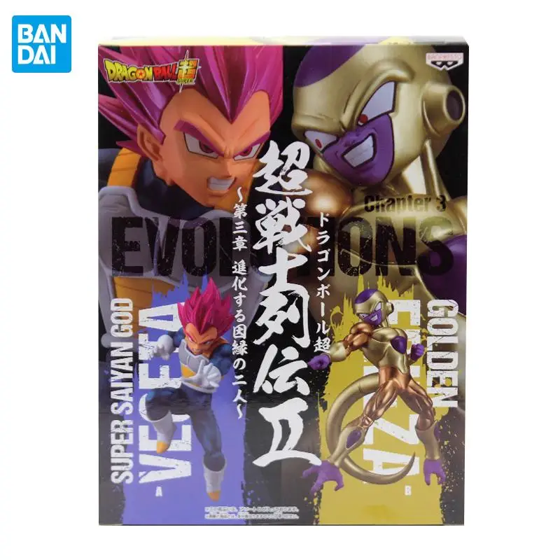 

Bandai Dragon Ball Figura Golden Frieza Super vol.3 PVC Super Warrior Biographies 2 Anime Figure Action Collection Model Toys fo