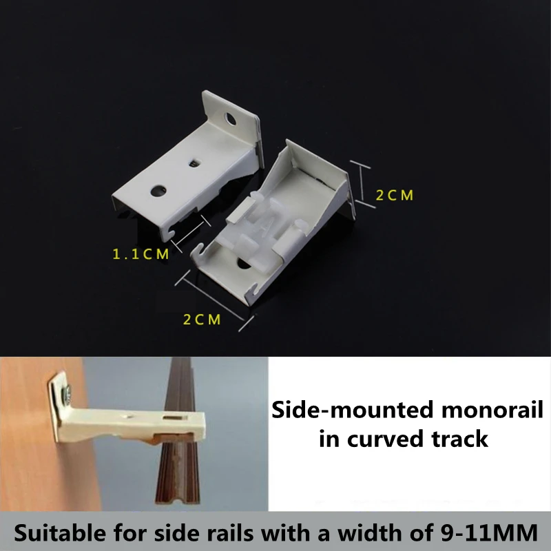 Компоненты направляющих для штор балдахин занавесок подвешивание крючком