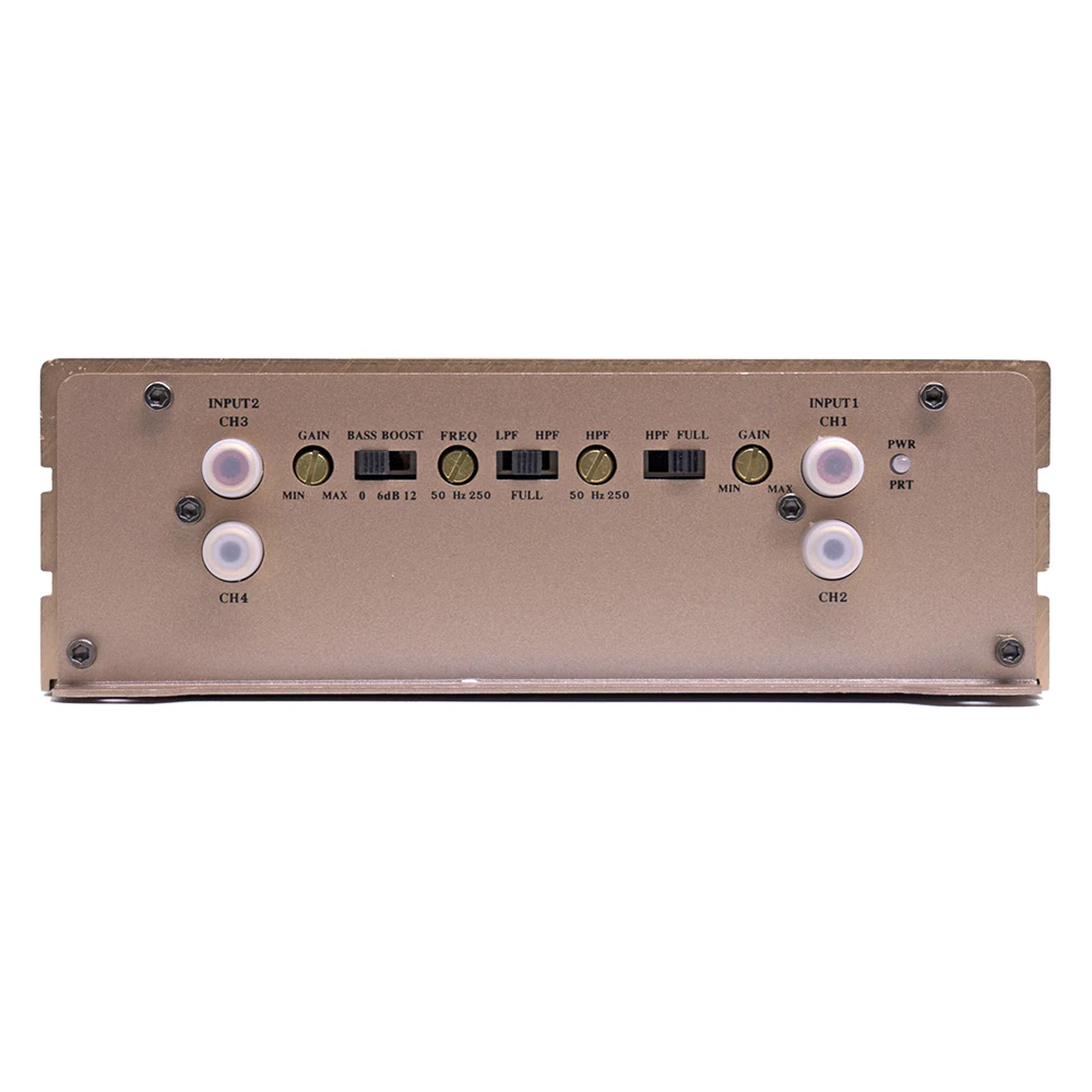 4 канальный автомобильный усилитель сабвуфера класса AB 4*90 Вт стерео мощности