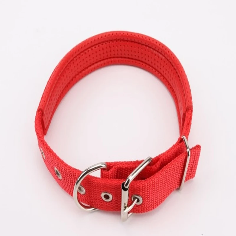 Немецкая овчарка ошейник для собак Мягкая кожа подкладка полипропиленовый