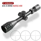 Тактический Оптический прицел Teagle EO 3-9X40 KN, зеленый, красный, синий прицел для охоты