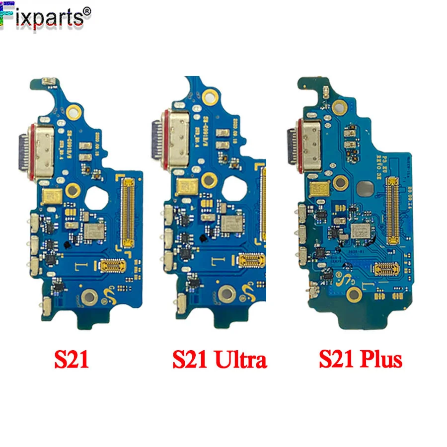 Оригинальный зарядный порт USB для Samsung Galaxy S21 Plus док разъем Замена платы Ultra|glass