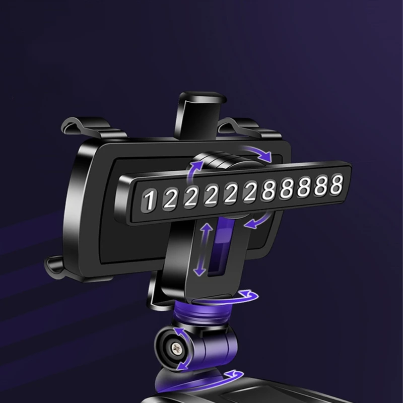 

Гибкий держатель для телефона на приборной панели 3-1400 дюйма, легко устанавливаемый регулируемый держатель для GPS с поворотом на градусов, ...