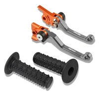 motocycle brake clutch levers handlebar handle grips for 250excf 2006 2007 2008 2009 2020 2011 2012 2013 dirt bike handle