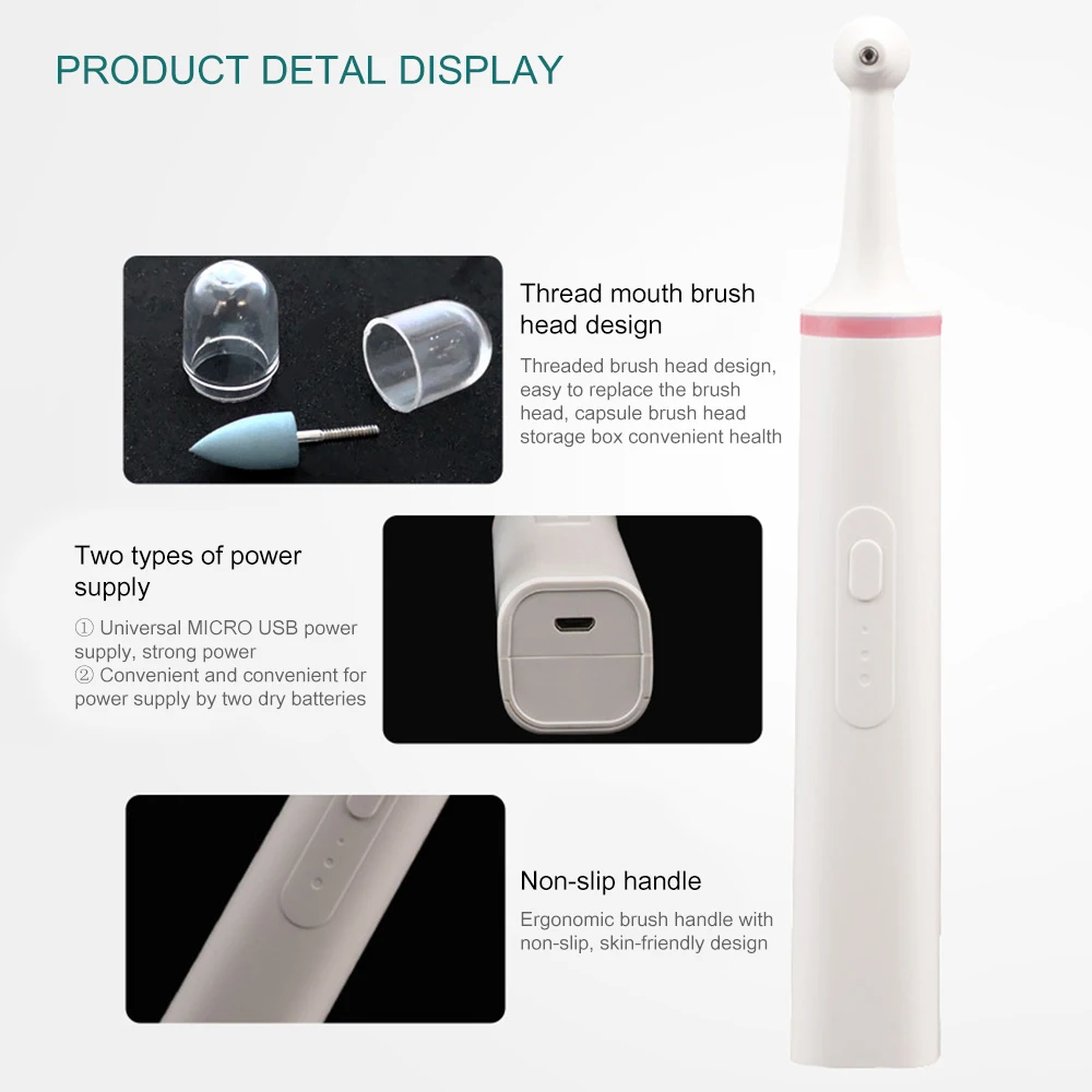 Электрическая зубная щетка для собак зубной камень очиститель с четырьмя