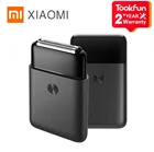 Оригинальная портативная электробритва XIAOMI MIJIA, умный мини-триммер для бороды для влажного и сухого бритья, водонепроницаемая головка с возвратно-поступательным движением