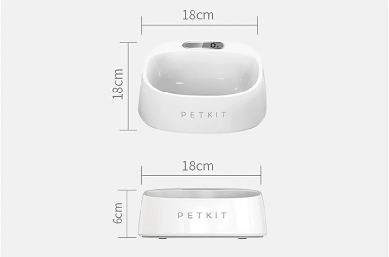 Petkit умные миски для кормления собак, безопасная Антимикробная миска для собак, питательная миска для питья кошек, нескользящая миска для домашних животных, умные собаки, кормушка для воды
