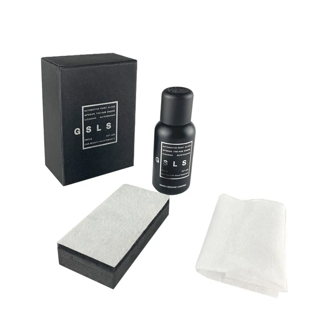 Керамическое покрытие 30 мл 9H для автомобиля гидрофобное стекло жидкое