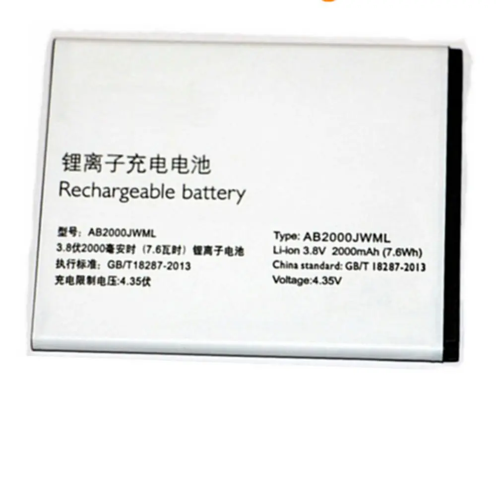 AB2000JWML battery 2000mAh 3.7v 7.6WH for PHILIPS Philips Xenium S337 CTS337 AB2000JWMT Cellphone batteries | Мобильные телефоны и