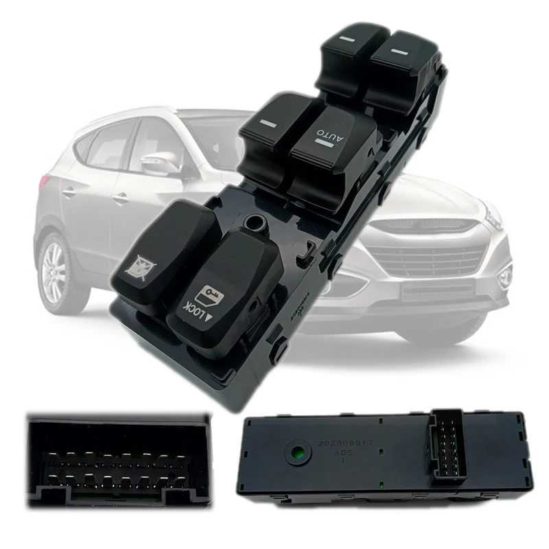 

1 шт. кнопка переключения стеклоподъемника 93570-2Z000 для Hyundai IX35 2009-2015 935702Z000 Запчасти для стеклоподъемника