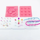 Для практики наложения швов для брюшной полости, имитация лапароскопического 3D силиконового модуля, хирургическое обучение, сшивание кожи, подкладка для наложения шва