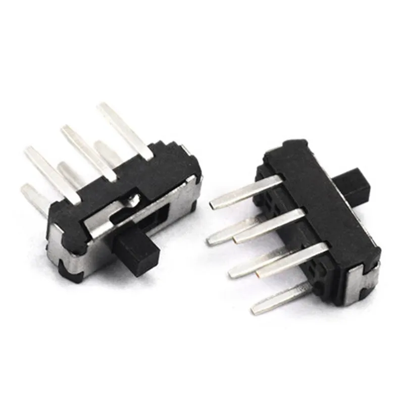 Миниатюрный слайдер SMD SMT MSS22D18 миниатюрный выключатель 2P2T с ручкой из 6 контактов