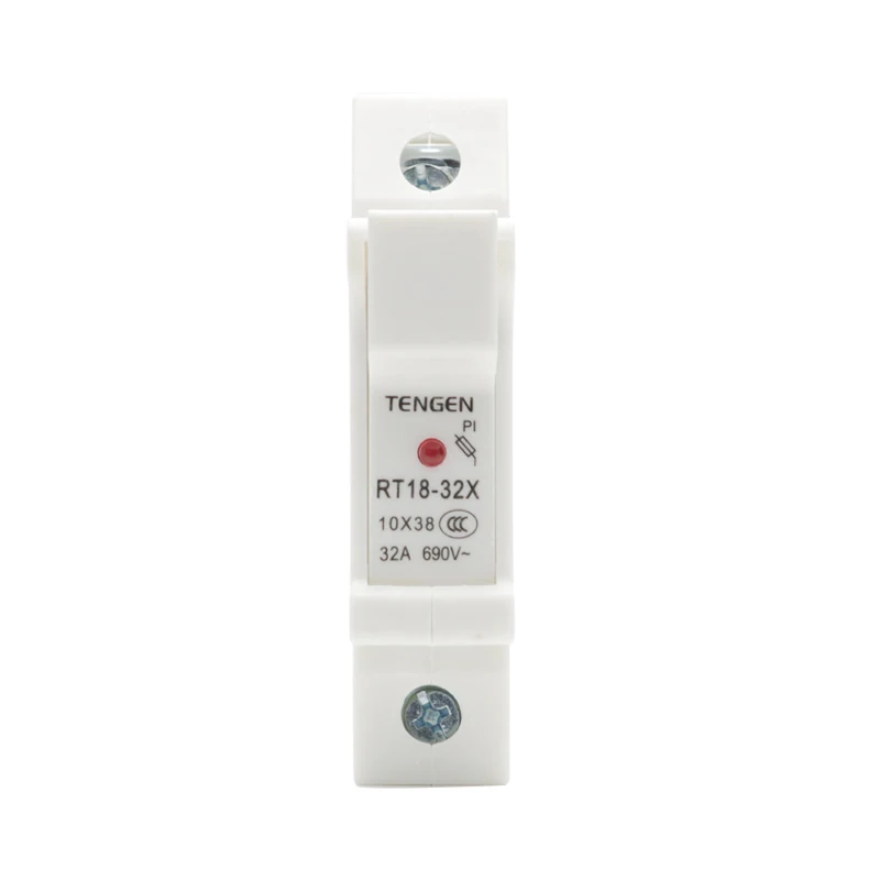 TENGEN Tianzheng Electric RT18-32X-1P fuse wire base with lamp rail type 10X38 RT28-32 | Обустройство дома
