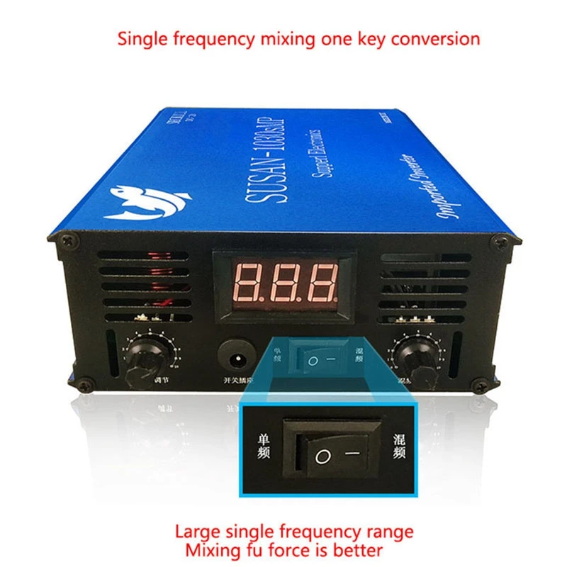 

Susan-1030Smp Lcd Display 4-Core Hifi Power Inverter 2500W with Frequency Adjustment 12V Power Booster Car Converter