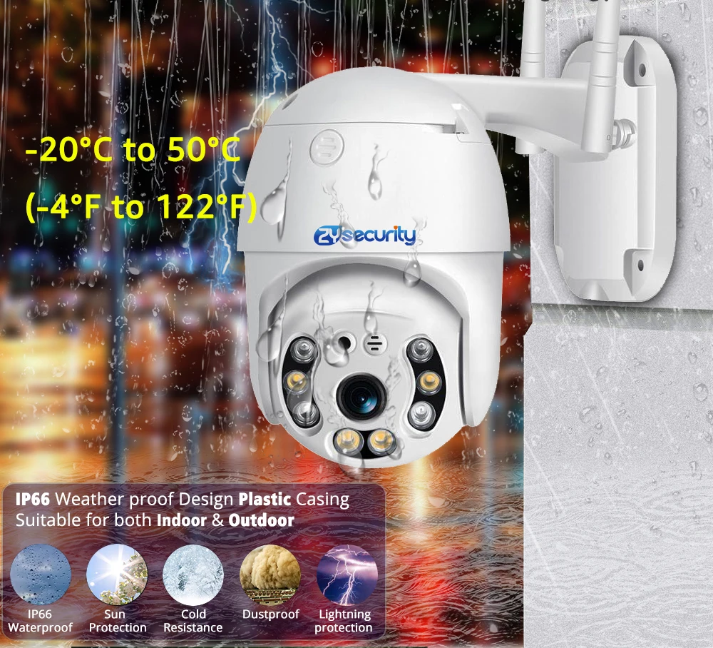 1080p WiFi PTZ IP камера Outdooor беспроводная домашняя безопасность скорость купольная CCTV камера безопасности Авто трек домофон видео наблюдение