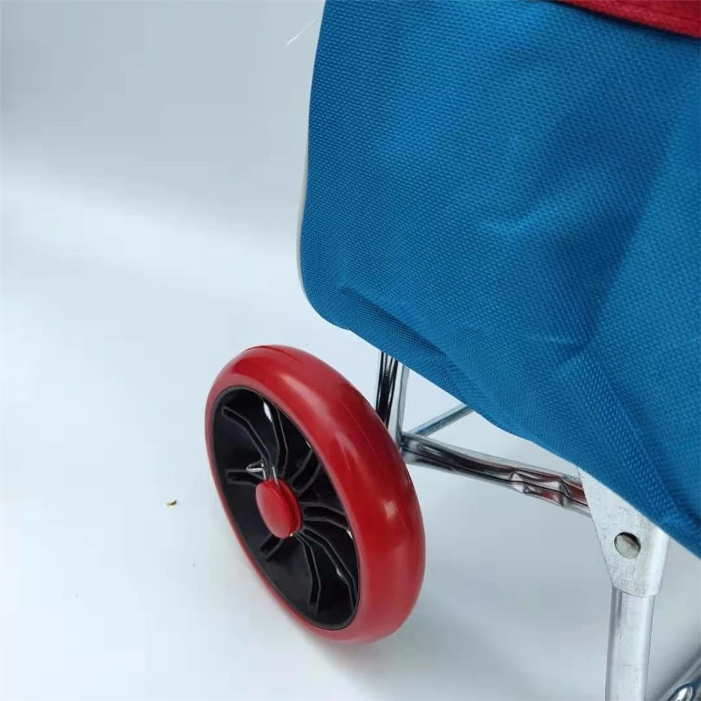 

B-LIFE Shopping Cart Stair Climber with Grocery Bag 2-in-1 Folding Laundry Utility Hand Truck Handle and Detachable