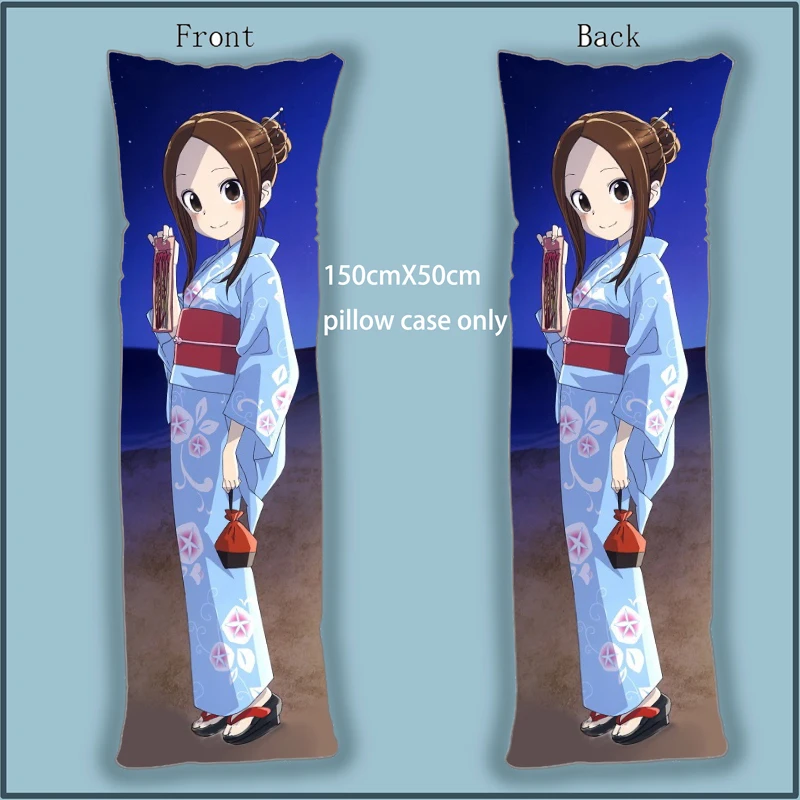 

Аниме Dakimakura Чехол для подушки для тела, чехол для подушки для украшения дома, длина 150x50 см