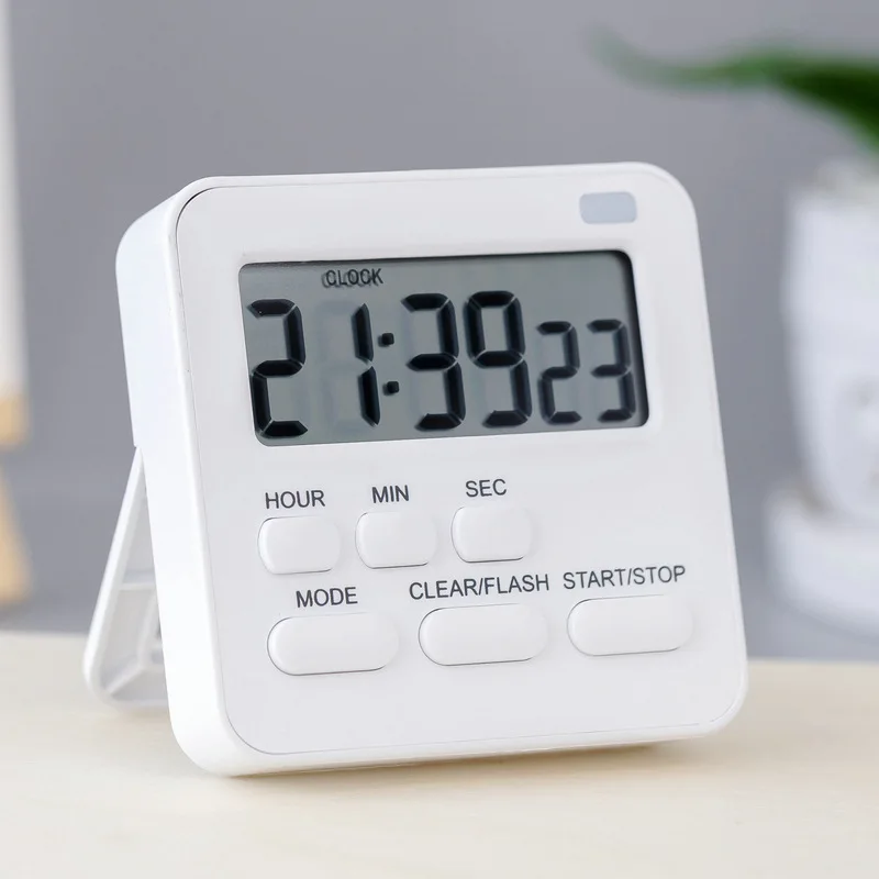 With Flashing Light Timer Cooking Kitchen Sport Study Game Magnetic Countdown Alarm Clock | Дом и сад