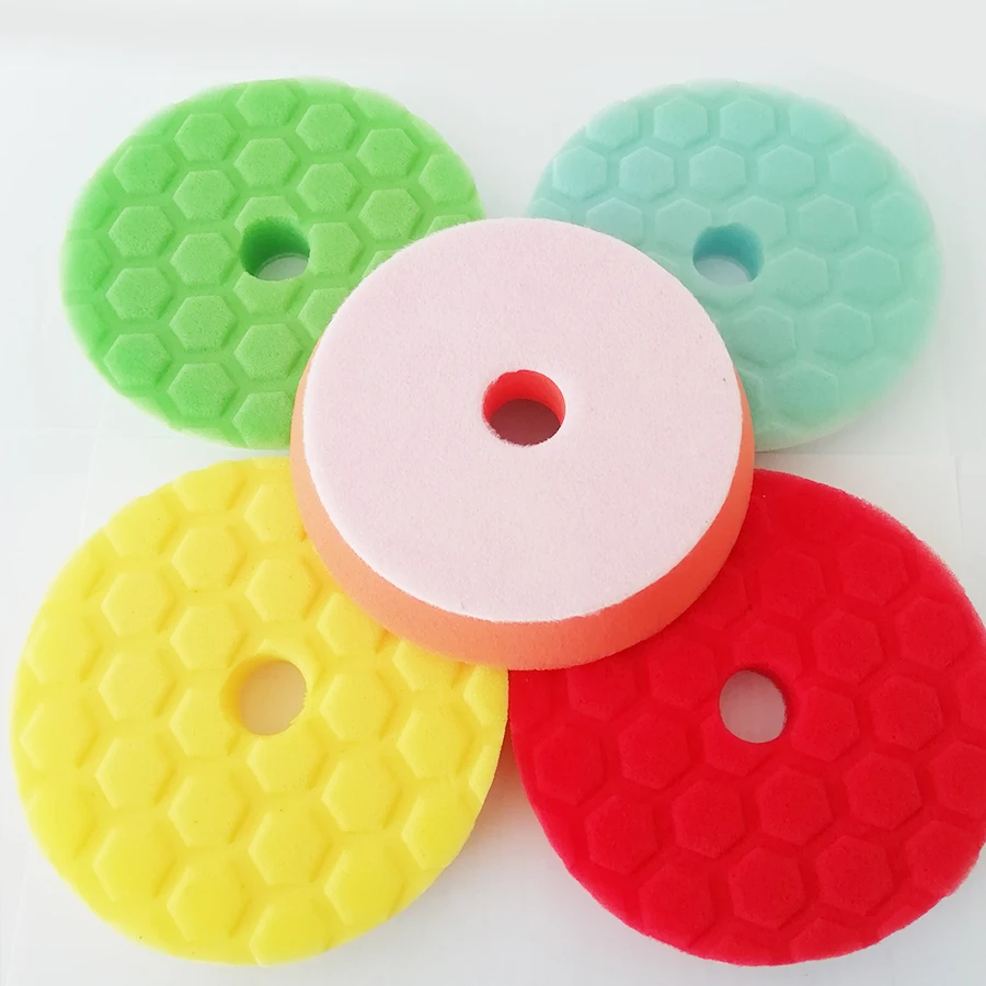 

5Pcs 6 inch Car polishing pads Foam Buffing Polishing Pads Buffer Pads Car polishing pads