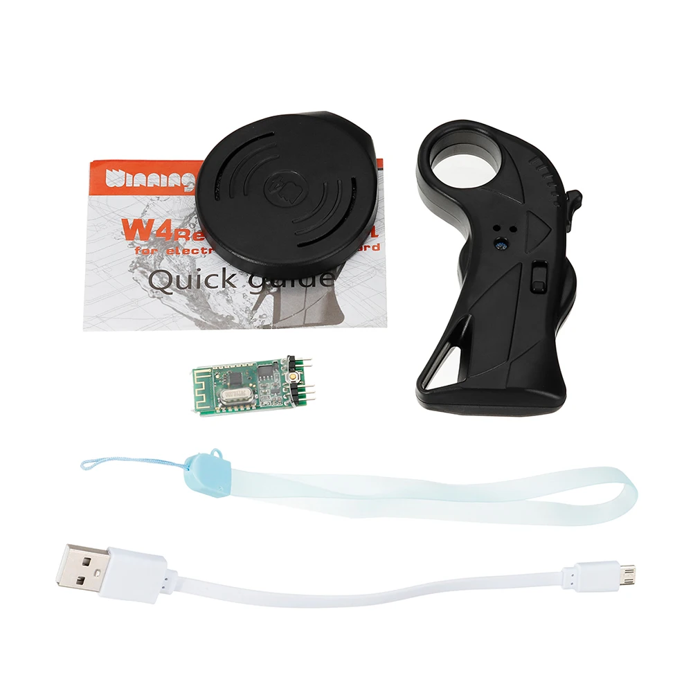 2 4 ГГц небольшой сменный скутер с питанием от аккумулятора приемником портативный Электрический скейтборд