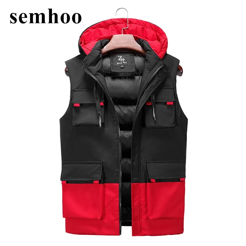 Рабочая одежда жилет простой личности модный трендовый кардиган тренд дикая