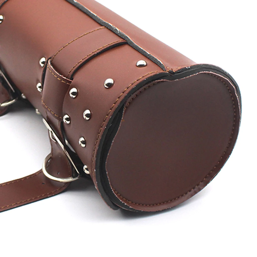 

Durable Motorbike Tool Bag Waterproof Fork Toolbag For 11inch Brown