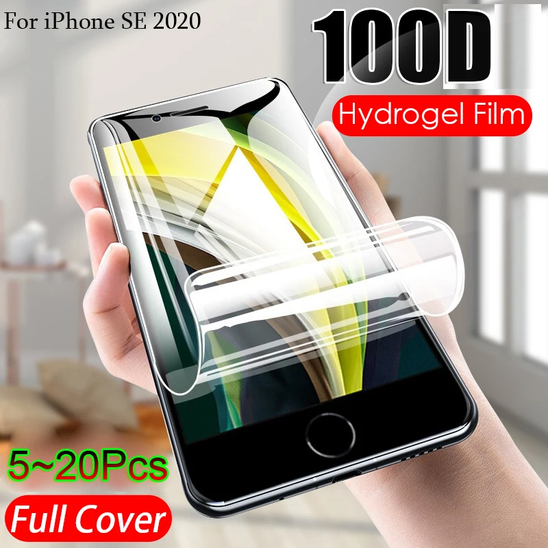 20шт Гидрогелевая пленка айфон се нового поколения чехлы se 2 i Phone SE 2020 iphone SE2 hydrogel film