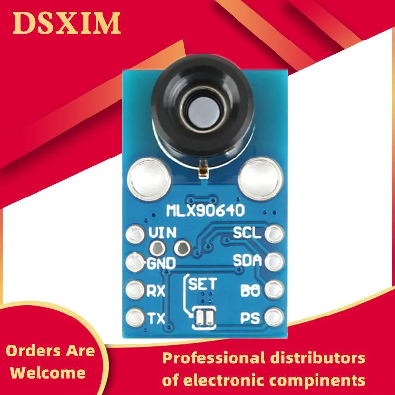 Модуль камеры MLX90640 IR 32*24 фотоэлемент инфракрасная точка 32x24 модуль датчика MLX90640BAA