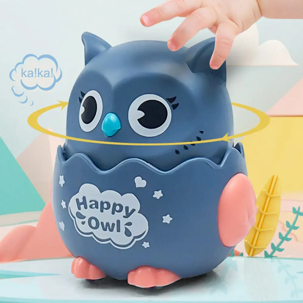 

Engineering Vehicles Inertial Car Kawaii Cartoon Owl Car Model Pull Back Stunt Car Children Best Gifts Toy