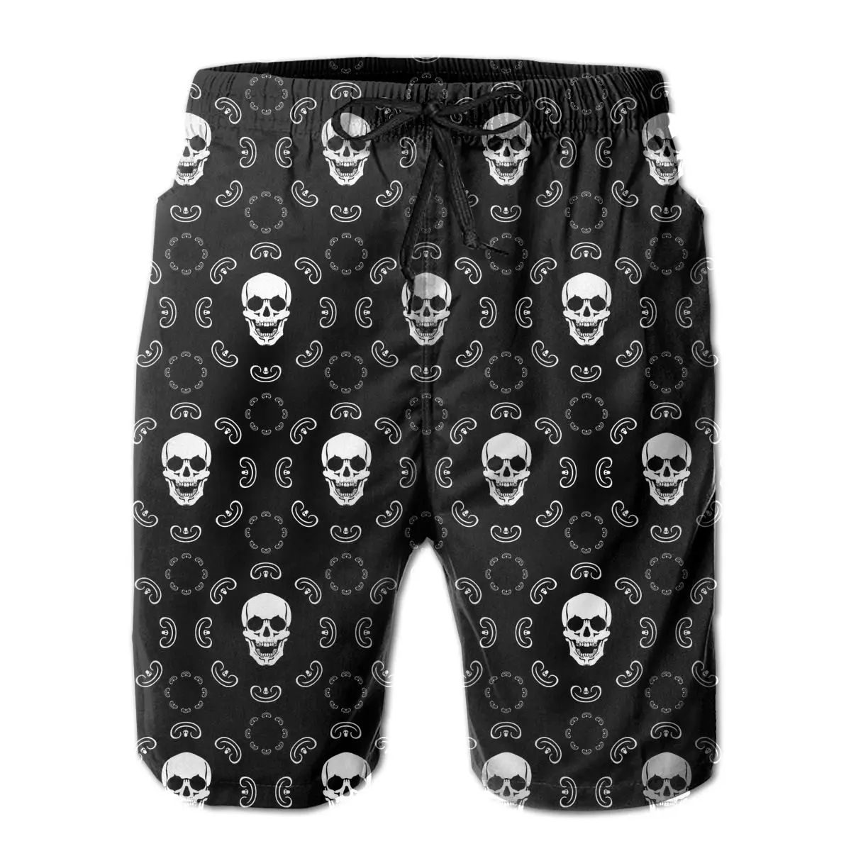 

2021 New men's swimming trunks Sugar Skull swimming board shorts beach running shorts Surfing shorts swimsuit beach pants