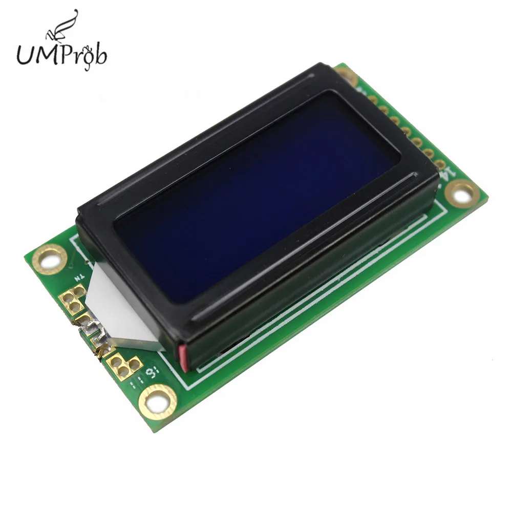 0802 ЖК модуль 8x2 символьный дисплей 3 В/5 В светодиодная подсветка для arduino комплект