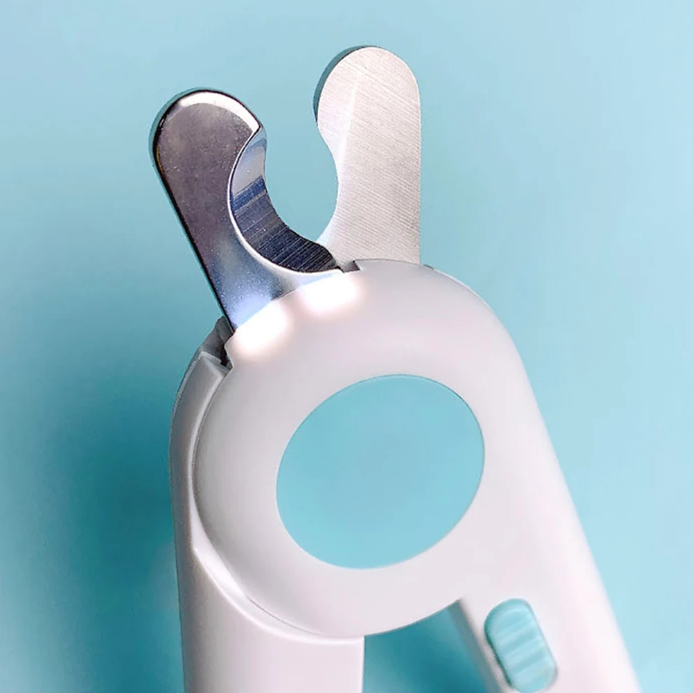 Накладных когтей для домашних питомцев коготь резак светодиодный Mickey Mouse Beat