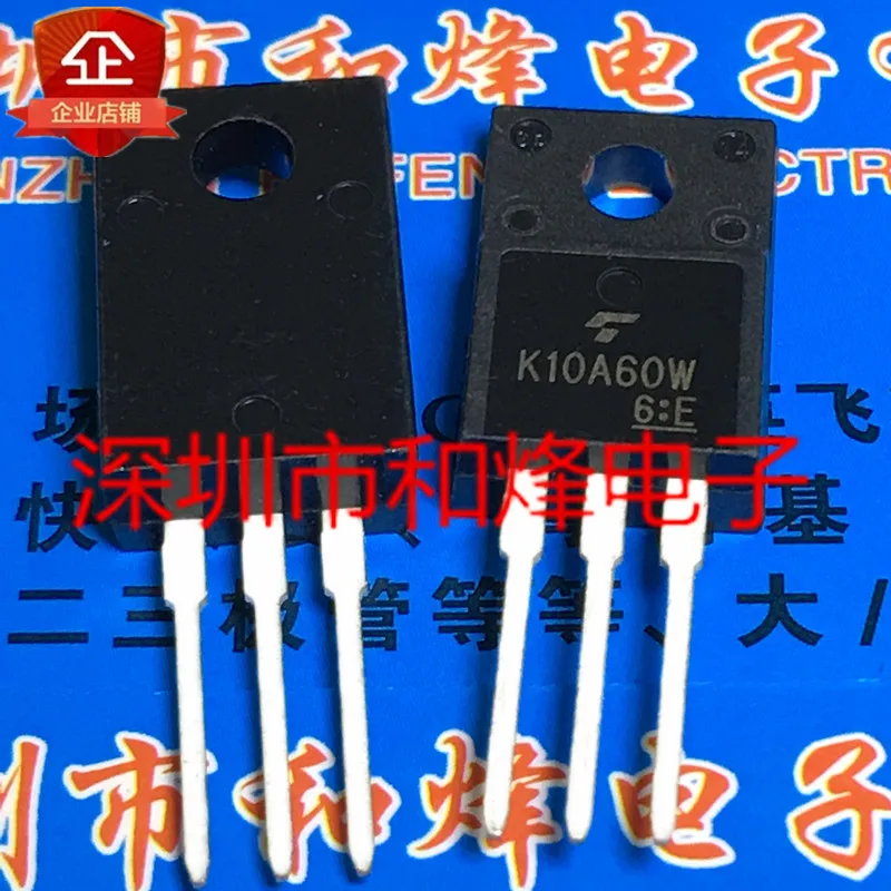 

Original 6PCS/lot K10A60W TK10A60W TO-220F 600V 9.7A