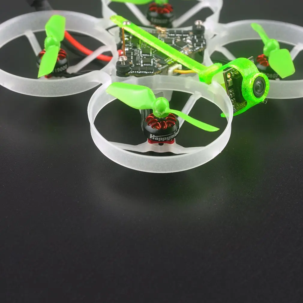 Happymodel-Dron de carreras con visi&oacute;n en primera persona, Moblite7 75mm 1S Whoop Dron, BNF con controlador de vuelo diamante F4 5A BB2 ESC EX 0802 19000KV-3