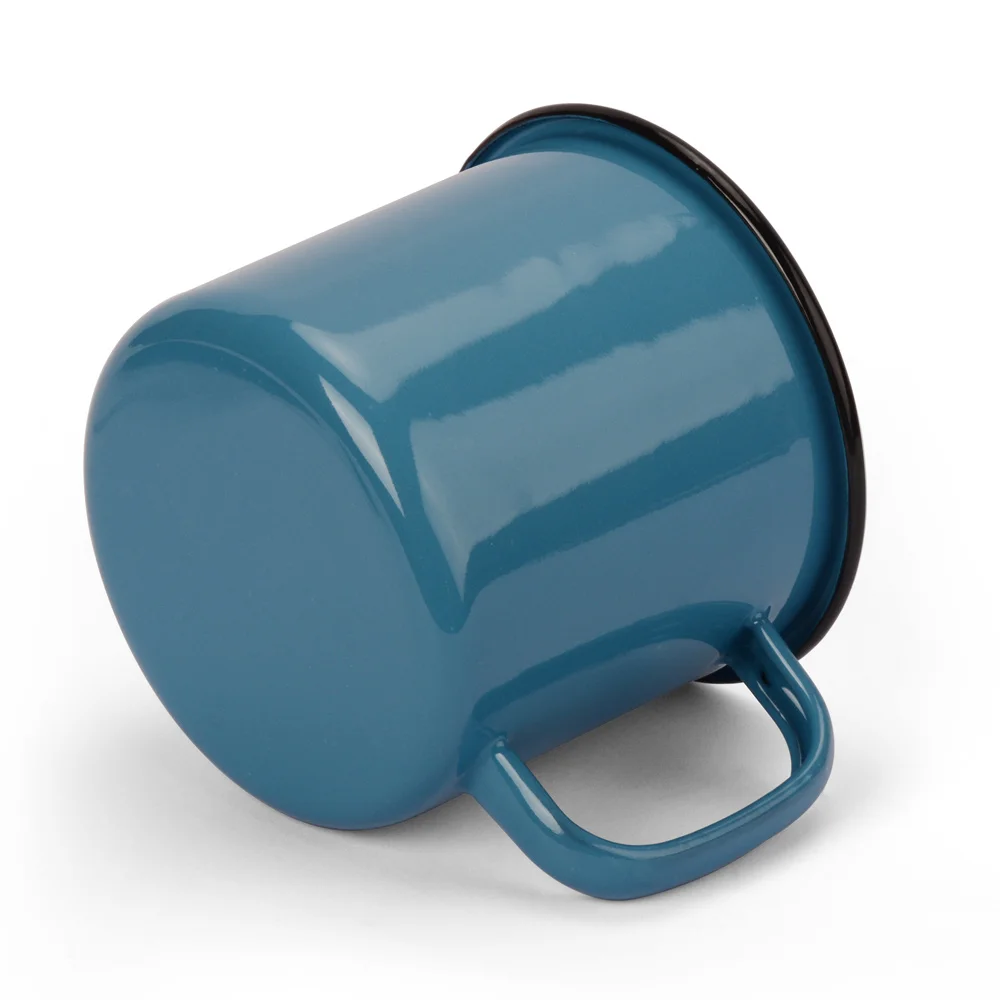 240 мл наружная домашняя винтажная стильная эмалированная Кружка Ручной Работы