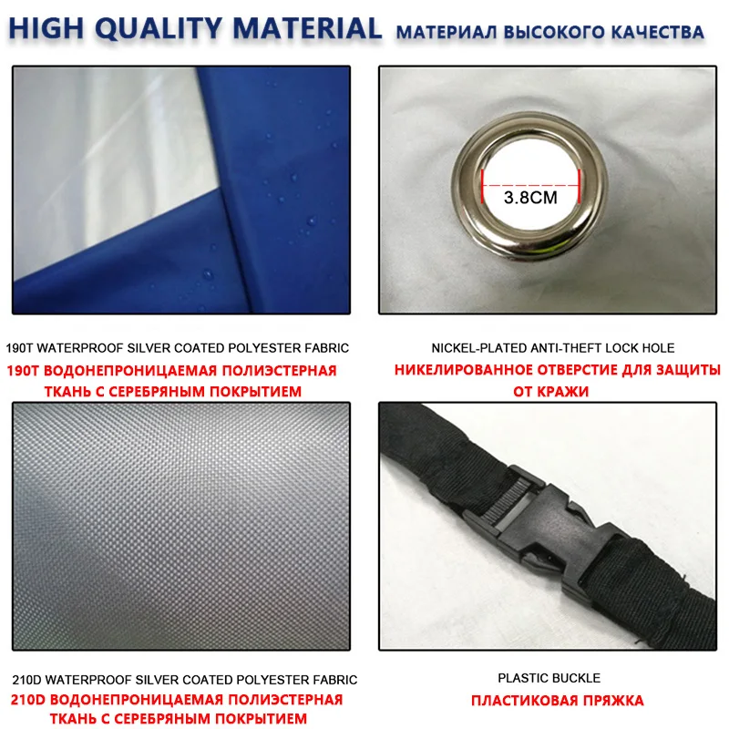 Чехол для мотоцикла водонепроницаемый чехол питбайка HONDA VFR 800 XR 150 SH 125 CB600 HORNET 750