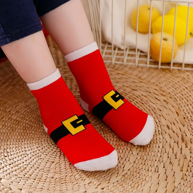 Socks E Одежда унисекс для маленьких мальчиков и девочек Рождественские комбинезоны в полоску для новорожденных от 6 до 18 месяцев, цельный костюм Новинка с эльфом, DS19 - Цвет: Socks E
