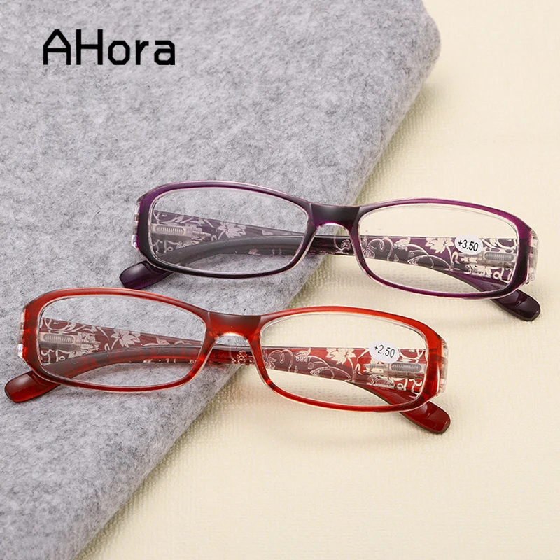 Пресбиопические очки Ahora для женщин ретро аксессуары чтения с гравировкой в