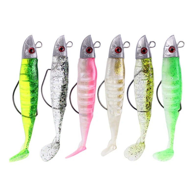 Как 3 шт./компл. приманка для рыбной ловли с морской окуней 9 см/11 см | Спорт и