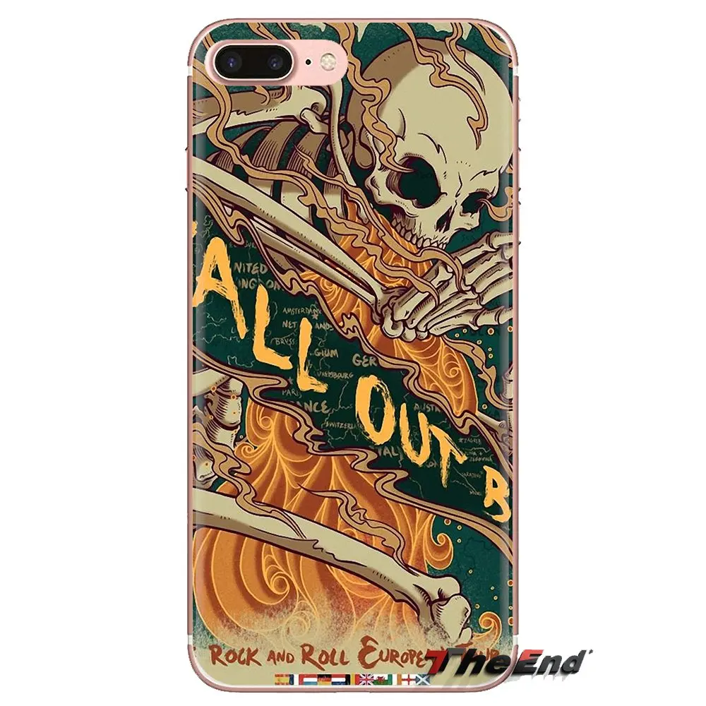 For iPhone XS Max XR X 4 4S 5 5S 5C SE 6 6S 7 8 Plus Samsung Galaxy J1 J3 J5 J7 A3 A5 fashion Fall Out Boy bands logo Phone Case |