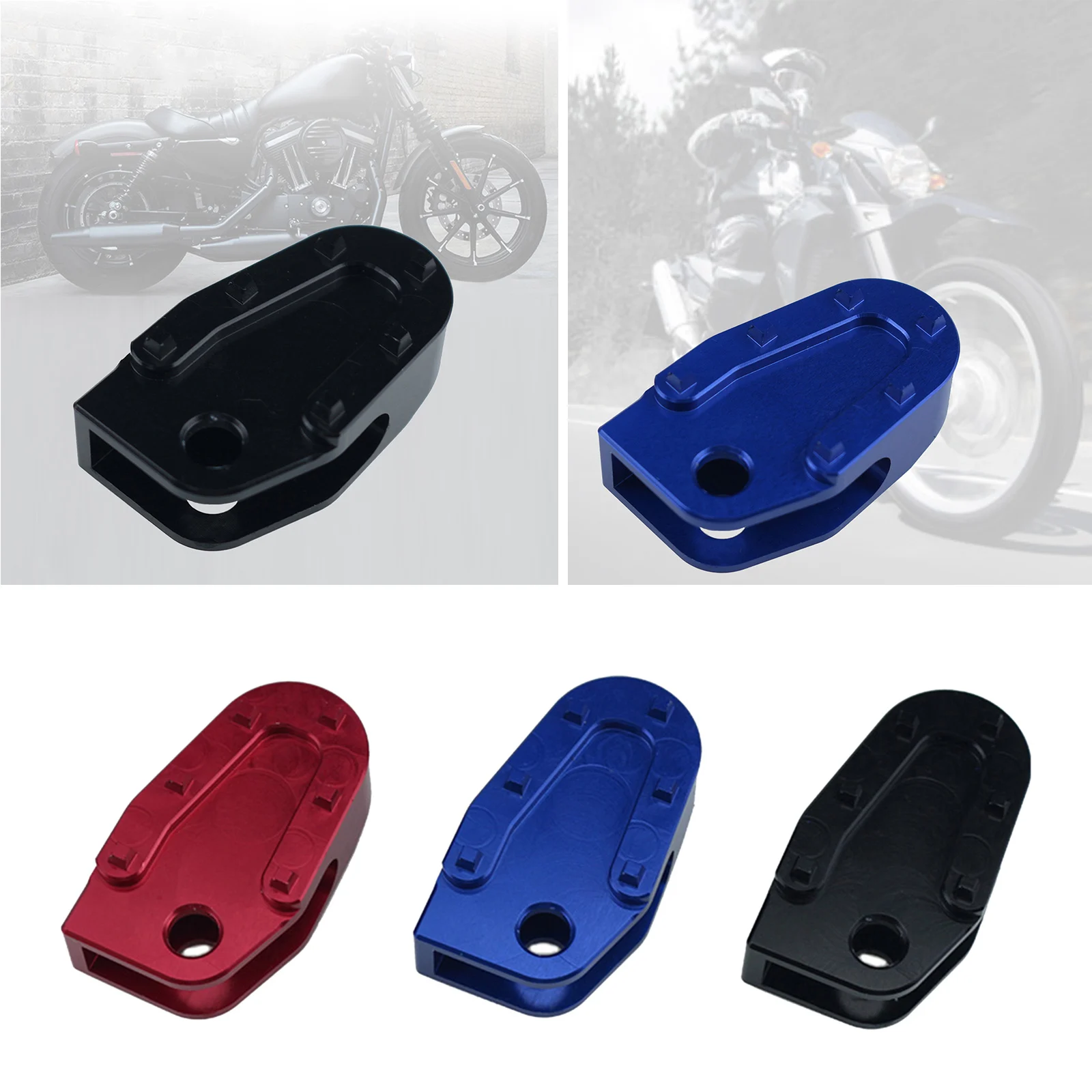

Widening Expanded Motorcycle Brake Pedal Pad Step Cover Fit for SUZUKI DRZ400S DRZ400E 2000 Non Slip Parts Accessories