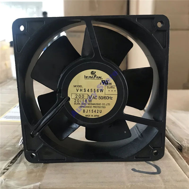 

Оригинальный японский вентилятор VHS4556W AC200V 20/18 Вт 12038 12 см с двойным шарикоподшипником устойчивый к высоким температурам