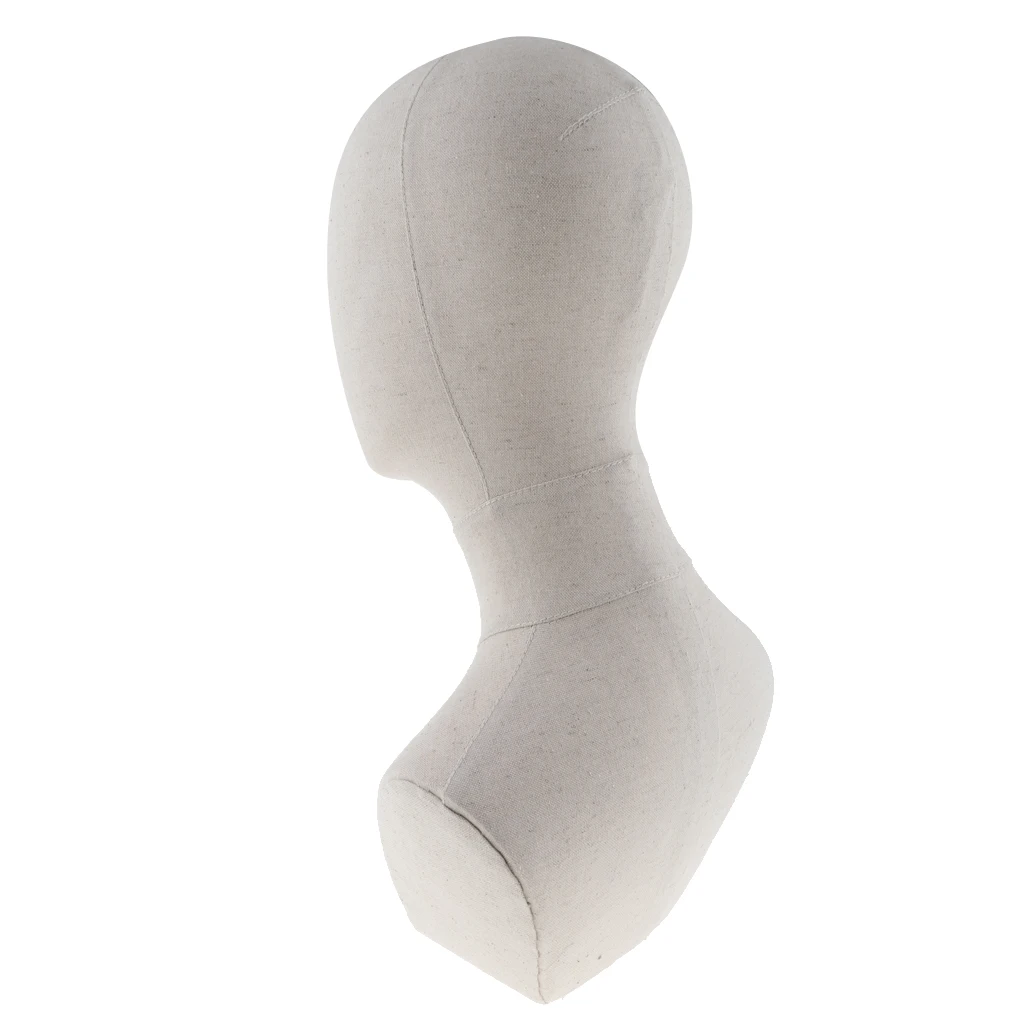 20 ''холст блок головка для создания париков манекен/манекен Nesclace Display |